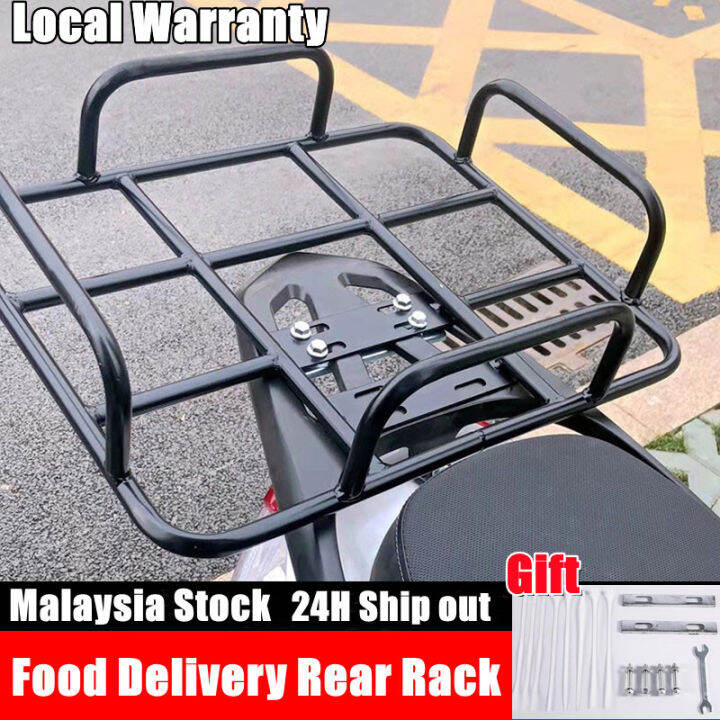 Rest assured to bear 40KG food delivery rack Food Panda Bag Rack bag