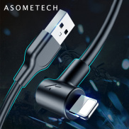 Cáp USB Sạc Nhanh 2.1A Cáp Sạc Nhanh 90 Độ Cho Lightning Dây Sạc iPad Cho