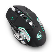 New 2.4Ghz Wireless Mouse Rechargeable Silent Gaming Mouse Backlit Mechanical Ergonomic Optical Notebook Computer Accessories