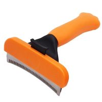 Dog Comb Non Slip Cat Brush For Shedding Effectively Removes Tangles Loose Hair Pet Grooming Brush Deshedding Brush For Cats