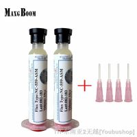 hk◙✱  Made USA! 2 PCs/Lot Solder Paste with 4 Needles NC-559-ASM Flux Lead-Free flux 10CC