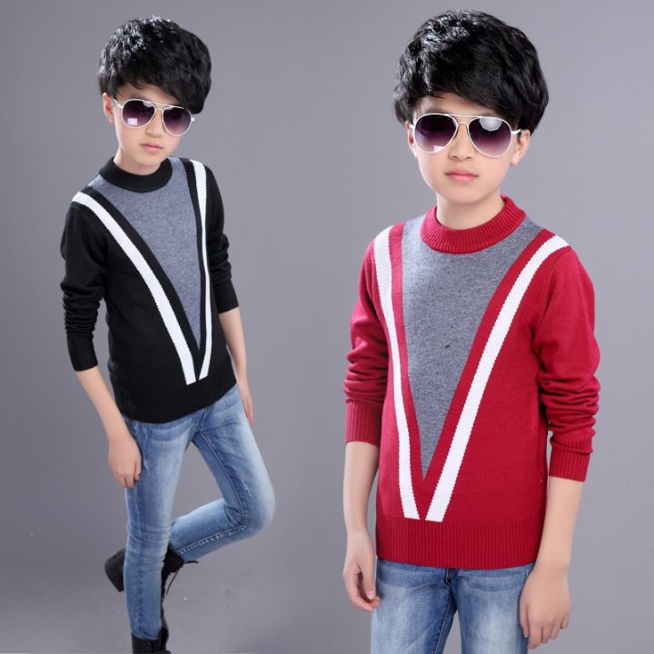 winter-clothing-boys-clothes-round-neck-pullover-sweater-winter-keep-warm-kids-clothes-childrens-clothing-cotton-products