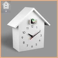 เงียบนาฬิกากุ๊กกู Swing Nordic Wall Clock Cuckoo ห้องนั่งเล่นนาฬิกาห้องนอน