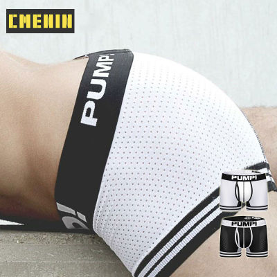 [CMENIN Official Sotre] Boxer For Men Panties (1 Pieces) PUMP ไนลอน Breathable นักมวยชุดชั้นในชายยี่ห้อการ์ตูนเซ็กซี่ชุดชั้นในบุรุษนักมวยกางเกงขาสั้นกางเกงขาสั้น 2020 ใหม่ H599