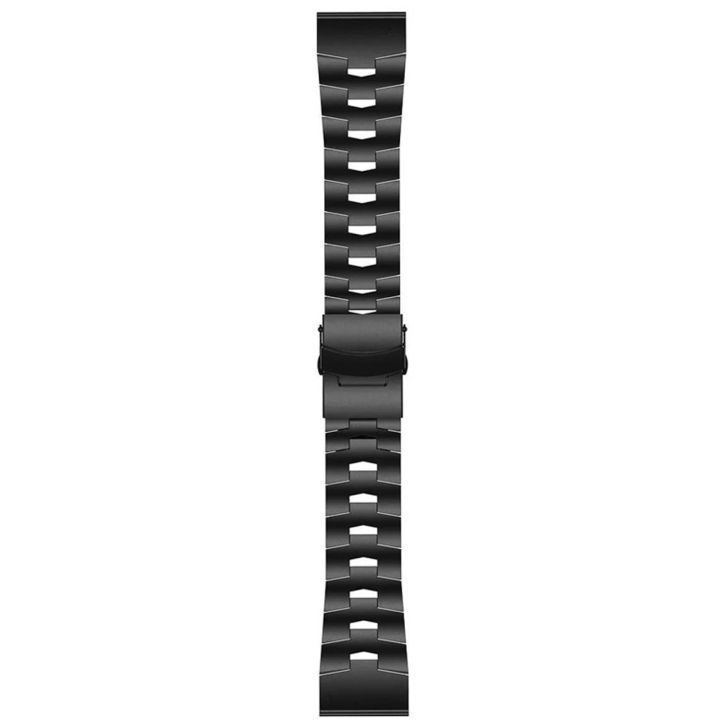 สำหรับ-garmin-epix-gen-2-22mm-ไทเทเนียมอัลลอยเชื่อมจักรยานสายนาฬิกาข้อมือ-สีดำ