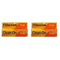 CLR น้ำยาทำความสะอาด คลีนออน น้ำยาทำความสะอาดเตารีด Clean-On 60 กรัม x 2 อัน น้ำยาฆ่าเชื้อ