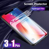 {จี้ดิจิตัล} สำหรับ iPhone 12 11 Pro XS Max Mini XR X 8 7 6S 6 Plus SE 2020ด้านหน้าบางเฉียบคลุมทั้งหมด TPU Hydrogel ตัวป้องกันจอฟิล์มScreen Protectors