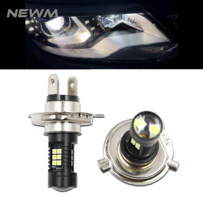 2Pcs H7 H4 LED Bulb Super Bright Car Fog Lights 12V 24V 6000K White 21 3030SMD Driving Running Lamp Auto Led H7 H4 Light Bulbs