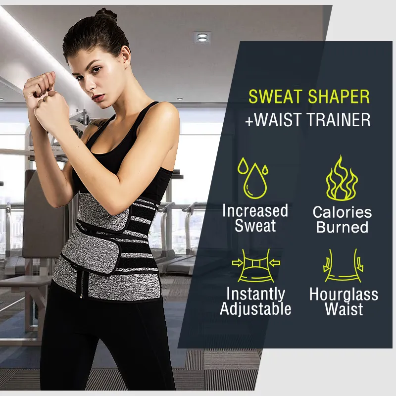 Womens Slimming  Sweat Waist Trainer Sheath Tummy Reducing