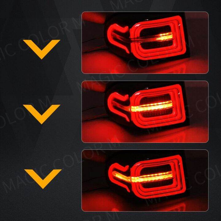 For Toyota Fj Cruiser Tail Lights Car Led Rear Running Light