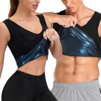 【CW】 Thermo Sweat Men Sauna Top Belly Compression Waist Trainer Burning Abdomen Workout Shirt Gym Corset