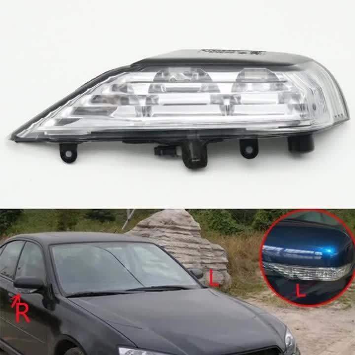 Kereta Side Rearview Mirror Light Indicator belakang lihat hidupkan