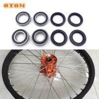 OTOM Motorcycle Front Rear Wheel Hub Oil Seal Bea Set For KTM EXC SX XCF MXC SMR Husaberg Husqvarna TE FC FE 125 250 350 530