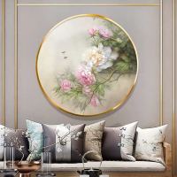 Needlework,Warm flower peony flower oil painting DIY Fashion Cross stitch,for Embroidery kits, Art Cross-Stitching handmade