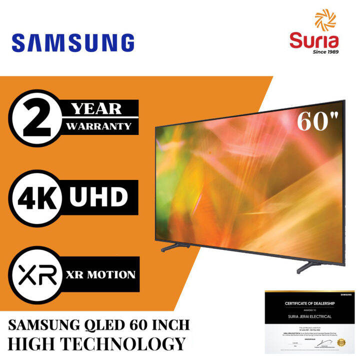 ( READY STOCK ) Samsung AU8000 4K UHD Smart TV 60'' / Voice Control ...