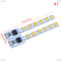 NIHAI 2ชิ้นไฟ LED แฟลชเทียนไดโอดโคมไฟบอร์ดตกแต่ง PCB อุปกรณ์เสริมการเผาเปลวเทียนเลียนแบบแบบทำมือ