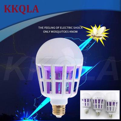 QKKQLA 2 Way 9W/20W LED Mosquito Killer Bulb LED Bulb Night Light Anti Moskito Muggen Bug Zapper Garden E27 Plug AC 220V