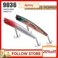 APRRERY 90mm 7g มีประโยชน์ ตกปลาในฤดูหนาว เหยื่อปลอม เหยื่อตกปลา Popper ล่อหล่อยาว Minnow Lures เบ็ดตกปลา