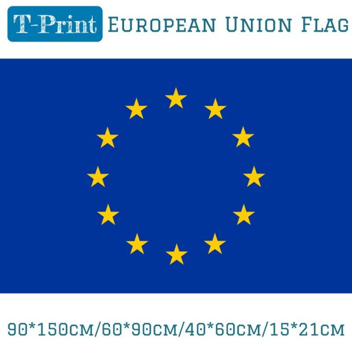 90*150cm/60*90cm/40*60cm/15*21cm 3x5FT European Union EU Flag  Power Points  Switches Savers