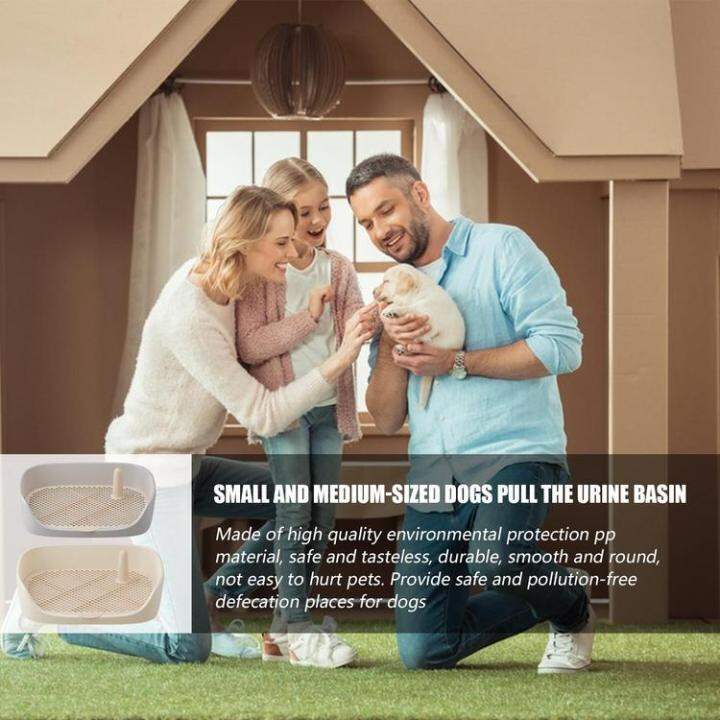 Puppy Pee Pad Holder Indoor Dog Litter Box Pee Pad Holder Dog Potty