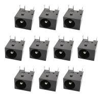 【hot】❏♚  10Pcs DC044 5.5x2.1 mm Jack Socket 3 Pin Panel Mount 5.5x2.1mm Supply Interface DC-044