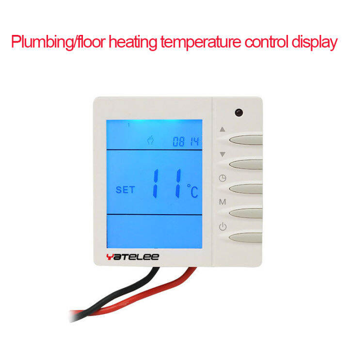 english-display-central-air-conditioning-smart-panel-temperature-and-humidity-control-regulator-temperature-control-switch