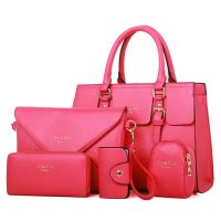 [COD] 2021 new three-piece womens bag Korean style fashion one-shoulder Messenger mother-in-law mother-child suit