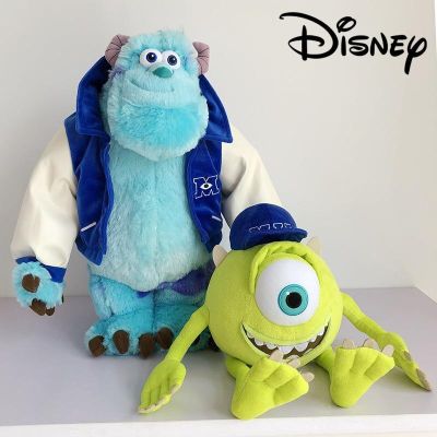 Monsters University ของเล่นตุ๊กตาเจมส์พี Sullivan Peluche Mike Wazowski ตุ๊กตามอนสเตอร์,Inc. ของเล่นยัดไส้สำหรับของขวัญสำหรับเด็ก