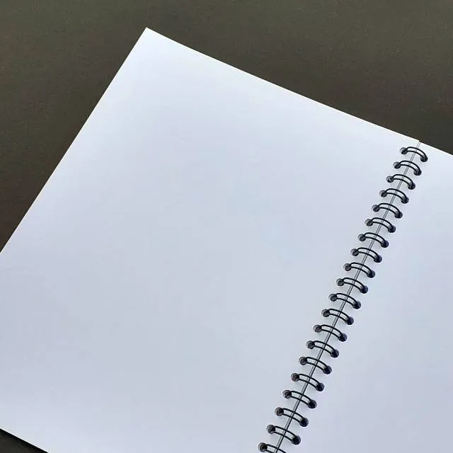 SKETCHBOOK B5 PUTIH / BUKU SKETSA UKURAN B5 TEBAL / SKETCHBOOK BRUSHPEN