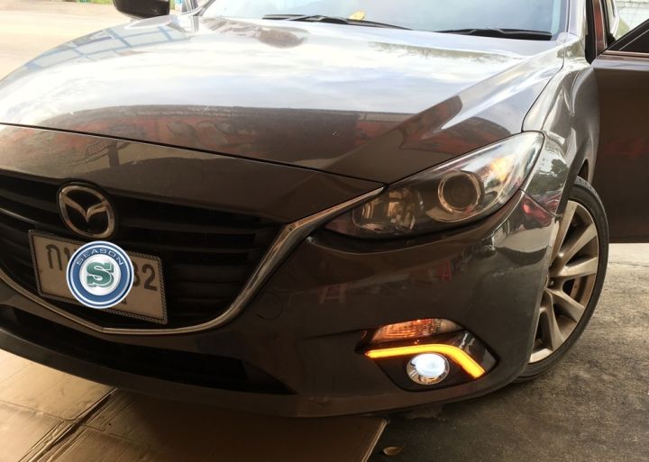 day-light-mazda3-2014-light-bar-drl-mazda3-daytime-drl-เดย์ไลท์-มาสด้า3-2014