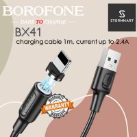 สายชาร์จ 2.4A Borofone BX41 สายยาว 1 เมตร ใช้ได้กับโทรศัพท์ทุกรุ่น