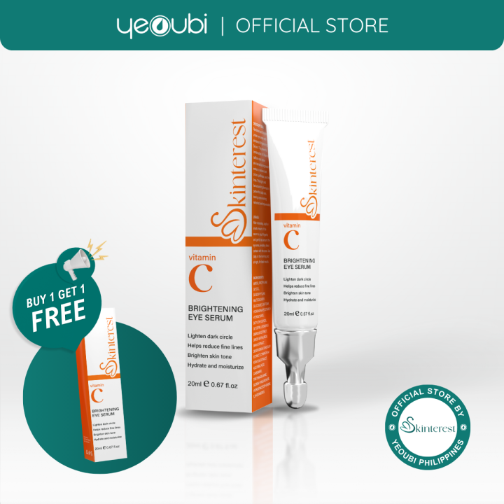 Vitamin C + Caffeine Brightening Eye Serum Skinterest Lazada PH