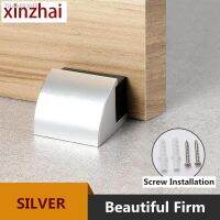 ✶◈◐ New Anti-collision Door Stop Bathroom Glass Door Stopper Door Touch Aluminum alloy Square Door Stoper Door Top