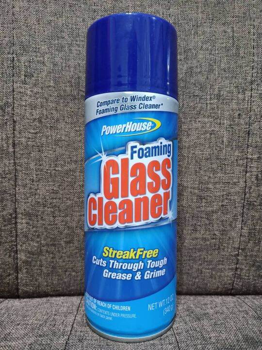 PowerHouse Foaming Glass Cleaner 340 grams Lazada PH