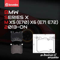 ผ้าเบรกหน้า BREMBO สำหรับ BMW SERIES X M X5 (E70) X6 (E71 E72), ROLLS ROYCE WRAITH 13-&amp;gt; (P06077B)