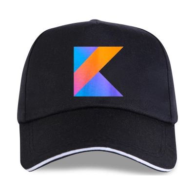 New Men Kotlin logo for Kotlin programmers Classic Printed Baseball cap top