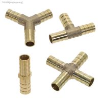 ❆⊙ Brass Splicer Pipe Fitting T X Y U Type Hose Barb 4mm 6mm 8mm 10mm 12mm Copper Barbed Connector Joint Coupler Adapter