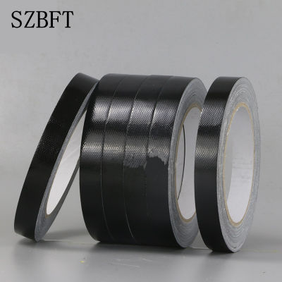 SZBFT Super strong black carpet tape duct tape Easy to tear tape Pipe strapping tape 15mm*20M Adhesives Tape