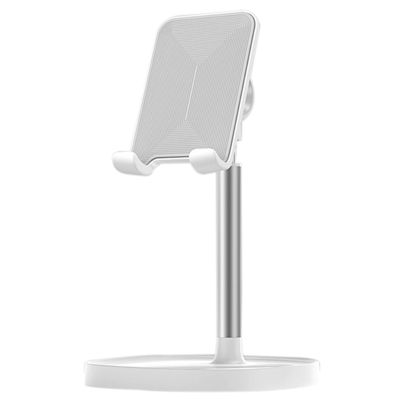 Tablet Holder, Suitable for Desktop (Adjustable Height and Angle) Compatible with All Tablets and Smartphones