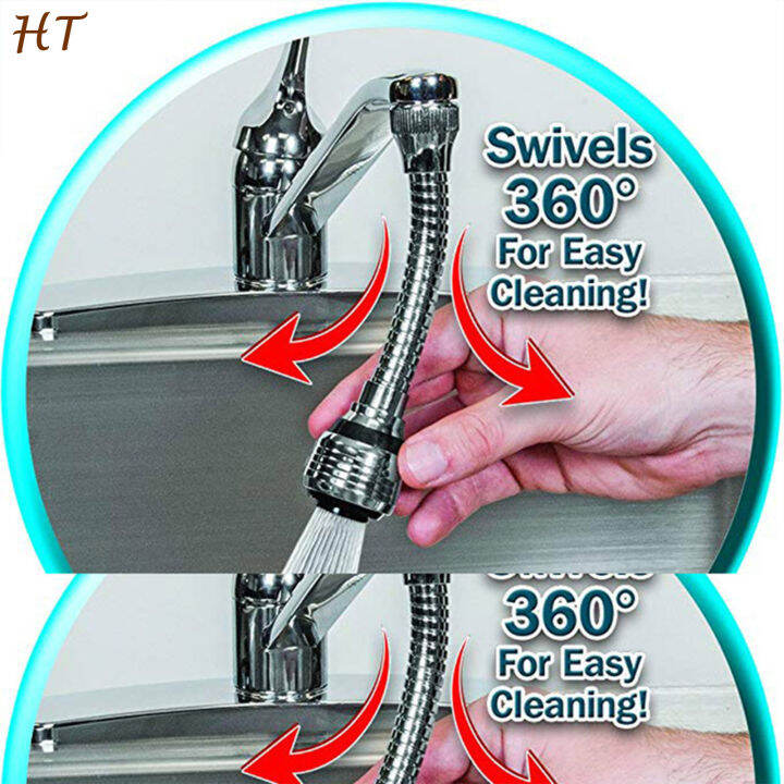 Flexible Sink Faucet Sprayer Stainless Steel Stream Sprayer Nozzle