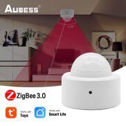 Lzd_aubeess tuya zigbee3.0 cảm biến chuyển động PIR tự động hóa cơ thể con