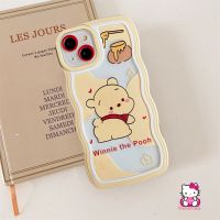 เคสโทรศัพท์มือถือ Tpu แบบนิ่ม ลายการ์ตูนหมีพูห์น่ารัก สําหรับ iPhone 11 XR 7Plus 8Plus 12 14 13 11 Pro Max 6 7 6s 8 Plus 14 Plus X XS Max SE 2023