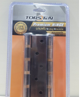 TORSTEN บานพับสเตนเลส5x3x3mm 2ชิ้น สีทองแดงโบราณ -