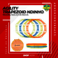 สปีด 8 เหลี่ยม Ndinho Agility Octagon สปีด 8 เหลี่ยม ชุด 8 ชิ้น/ซ้อมวิ่ง ซ้อมกีฬา speed agility ฝึกกำลังขา ฝึกความคล่องต