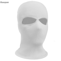 Baopan Winter Knit Cap Warm Soft 2 Holes Full Face Ski Hat Balaclava Hood