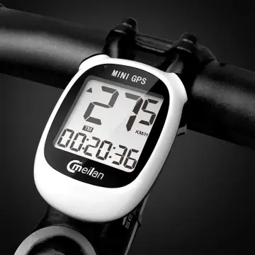 MEILAN M3 Mini GPS Bike Computer, Wireless Bike Odometer and Speedometer  Bicycle Computer Waterproof Cycling Computer with LCD Backlight Display for