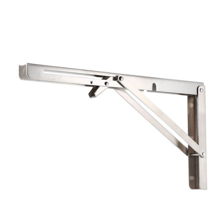Removable Support Bracket Uxcell Folding Bracket 16 Inch 400mm For Shelf Table Desk Wall Mounted ...