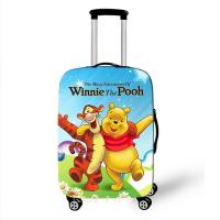 Disney Winnie the Pooh Elastic Thicken Luggage Suitcase Protective Cover Protect Dust Bag Case Cartoon Travel Cover