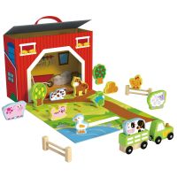 Tooky Farm Play Box Wooden Toys