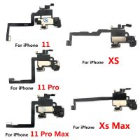 โมดูลลําโพงหูใหม่และเซ็นเซอร์ใบหน้า Proximity Light Flex Cable Assembly Assembly สําหรับ Iphone X XR XS 11 Pro Max